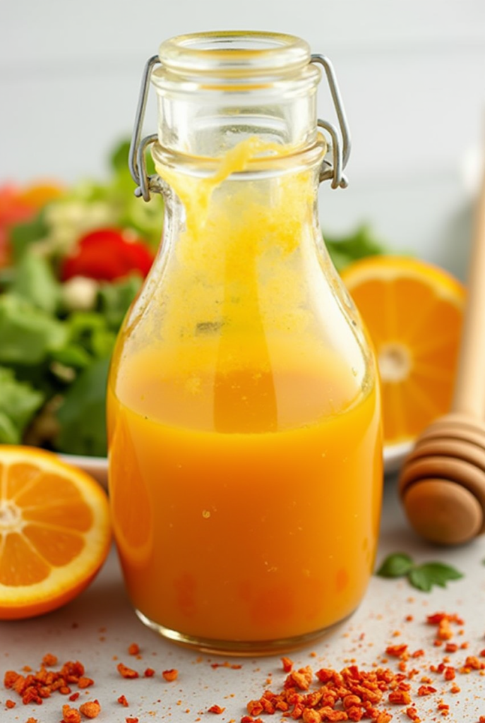 Citrusy Sweet and Spicy Salad Dressing