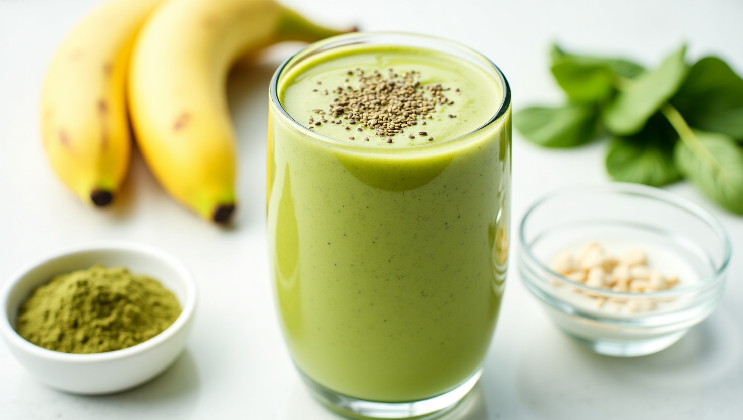 How to Make the Best Matcha Smoothie Recipe in 5 Minutes